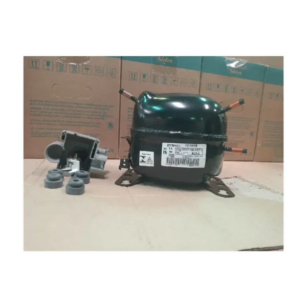 COMPRESOR HERMETICO EMBRACO 1/6HP EMI 60HER R134A 110V