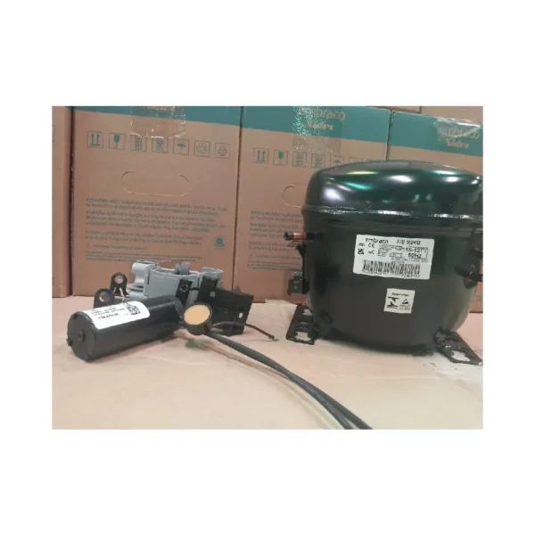 COMPRESOR HERMETICO EMBRACO 1/2HP FFU 160HAX R134 110V