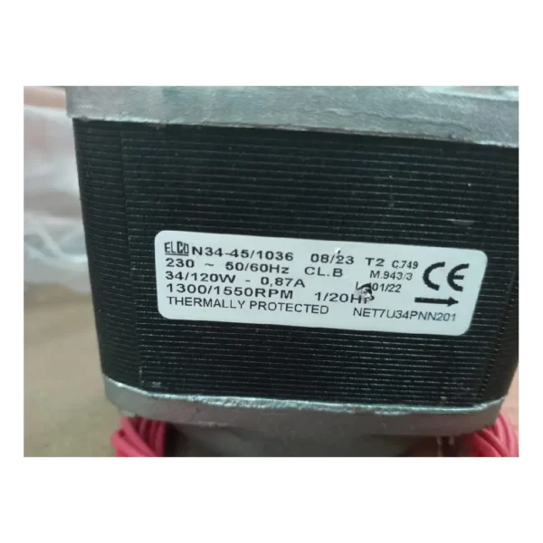 MOTOR VENTILADOR- ELCO 34W 220V - Imagen 2
